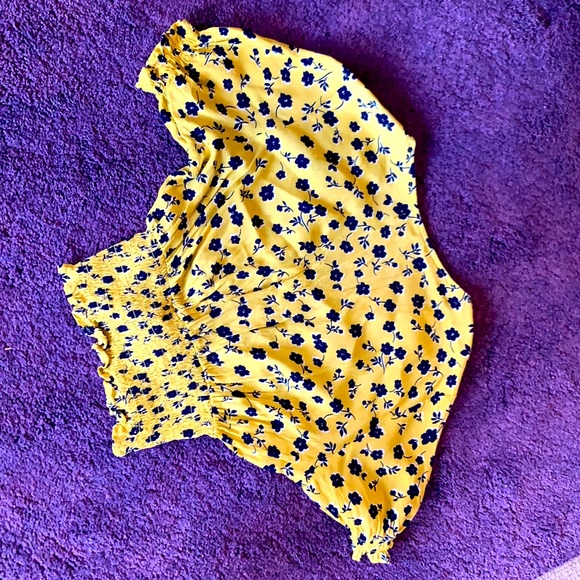 One Set- Flora Skirt & Shirred Waist Top - Picture 3 of 5